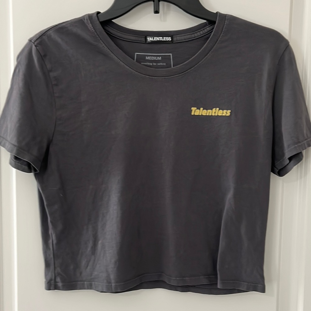 Talentless crop top